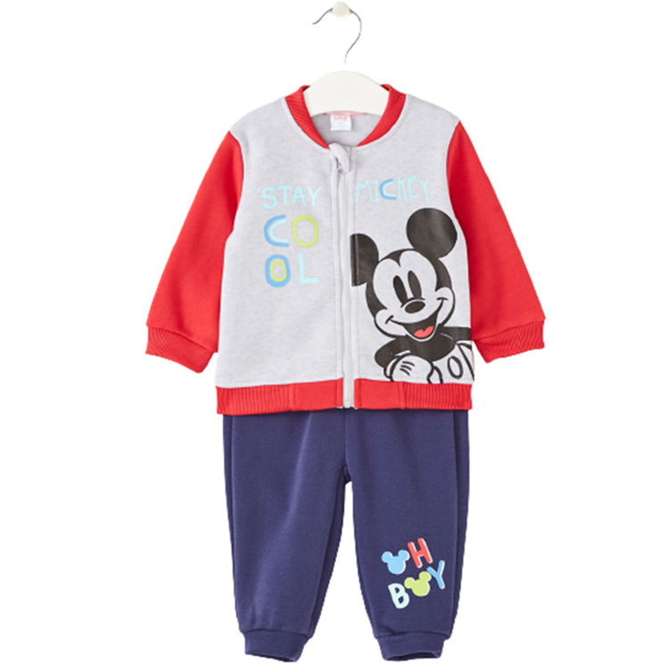 Picture of 3181 Mickey Mouse Fleecy 2 Piece Set 100% Polyester 3-24M
